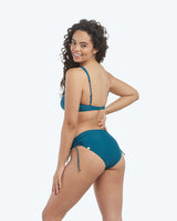 The Cinched Bikini Top - Seaweed