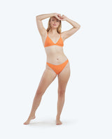 The Triangle Bikini Top - Tangerine