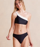 The High Leg Mid Rise Bikini Bottom - Sea Urchin