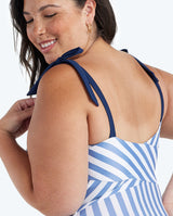 The Tie Oasis - Nautical Stripe in Blue Mountain