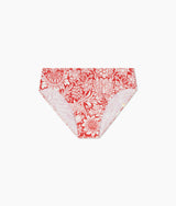 The Classic Mid-Rise Bikini Bottom - Sunflower in Watermelon