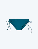 The Cinched Bikini Bottom - Seaweed