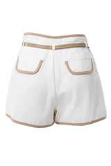 Ivory Sun Glow Shorts