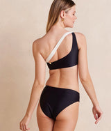 The High Leg Mid Rise Bikini Bottom - Sea Urchin