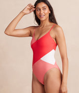 The Marina - Grapefruit & Coral & White Sand