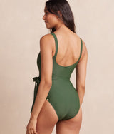 The Perfect Wrap One-Piece - Olive