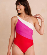 The Long Torso Sidestroke - Lava & Hibiscus & White Sand