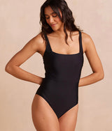The Long Torso Seaway Square Neck One Piece - Sea Urchin
