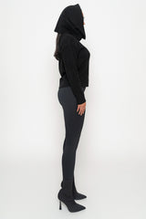 Black Essential High-Waist Leggings