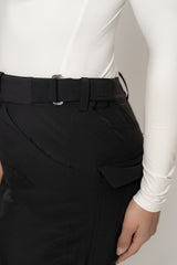 Black Snowfall Ski Pants