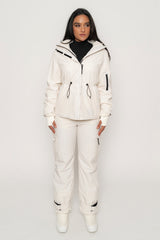 Ivory Snowfall Ski Pants