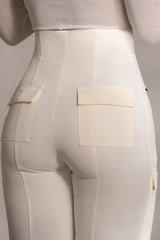 Buttercream Nyah Nylon Utility Pants
