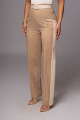 Khaki For The Moment Pants
