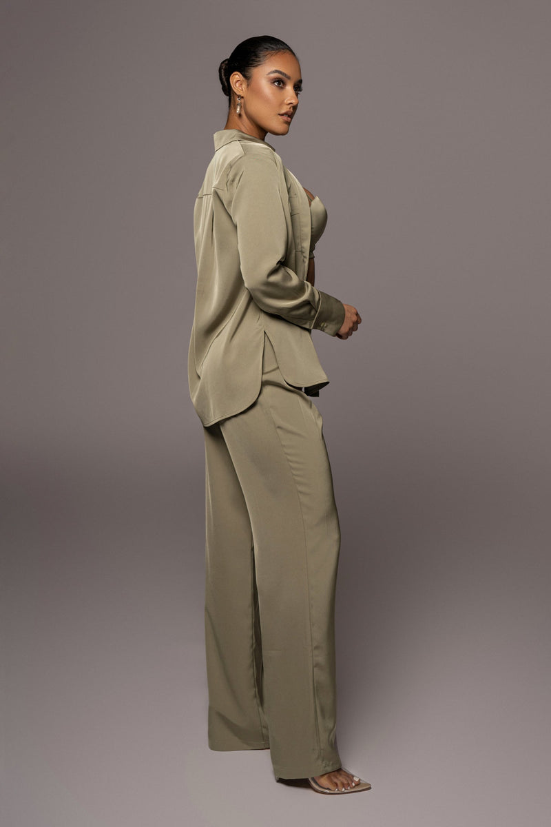 Olive Candice Trousers