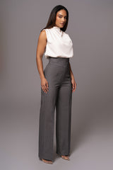 Grey Novena Woven Pants