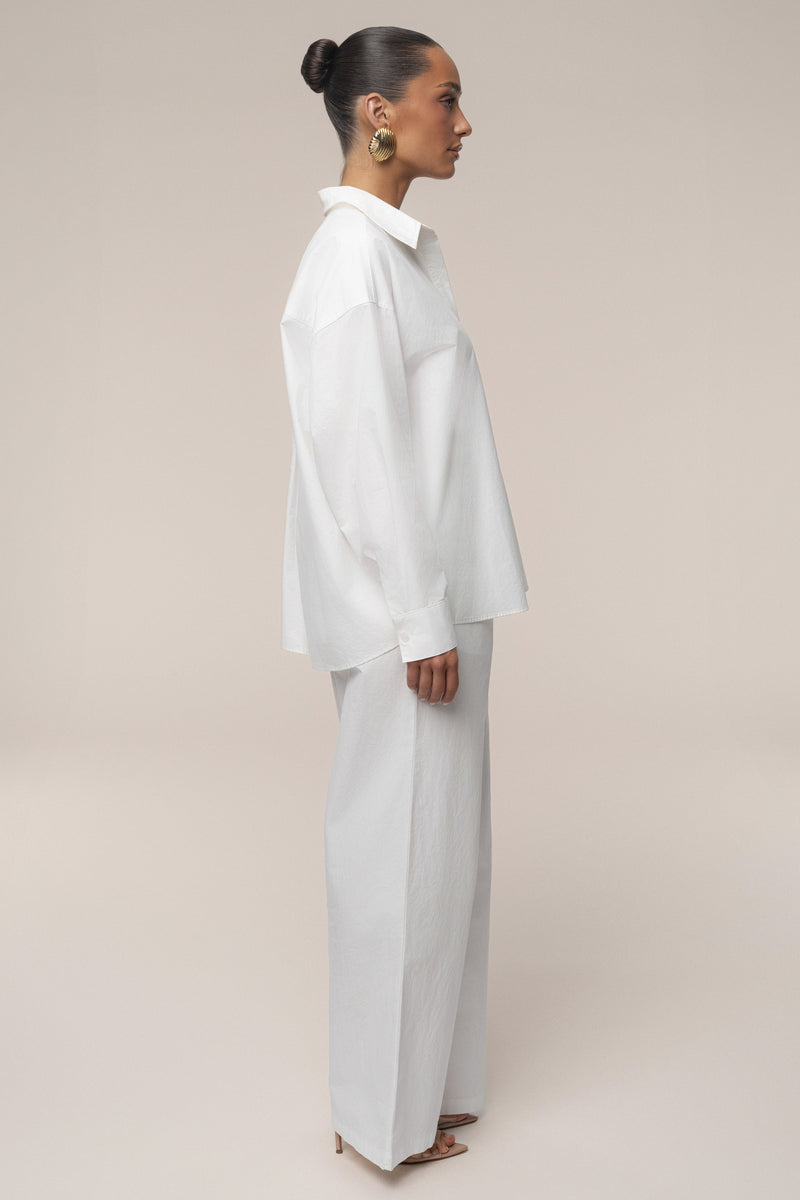 Ivory Leon Poplin Pant