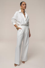 Ivory Leon Poplin Pant