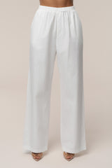 Ivory Leon Poplin Pant