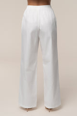 Ivory Leon Poplin Pant