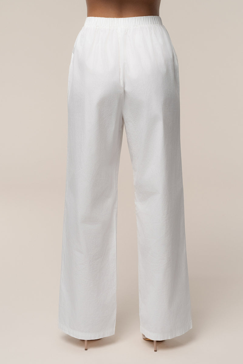 Ivory Leon Poplin Pant