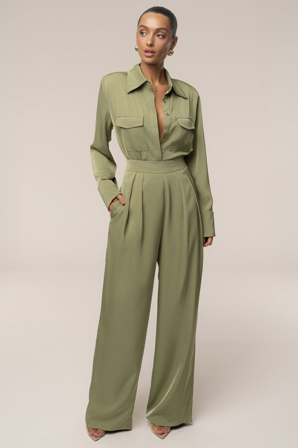 Olive Candice Trousers