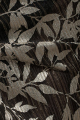 Black Positano Printed Sarong Skirt