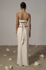 Natural Dreamland Linen Skirt