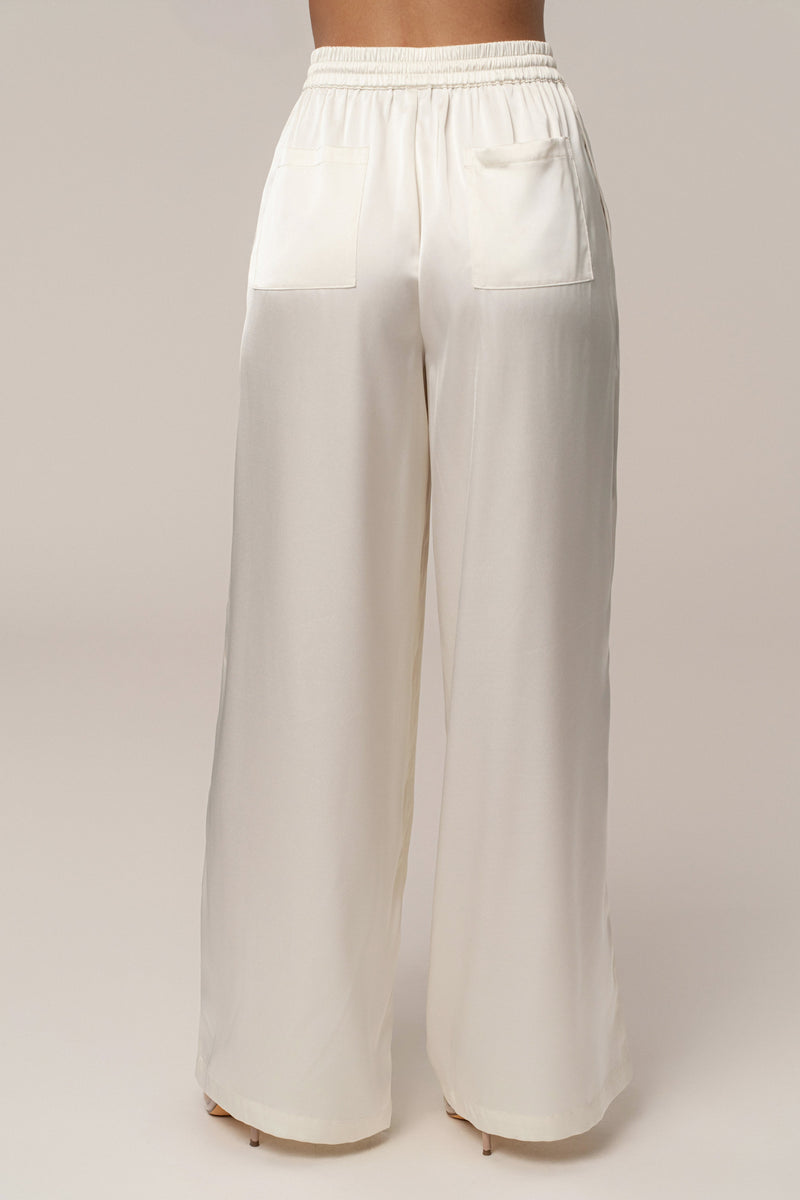 Ivory Sunny Day Drawstring Pants