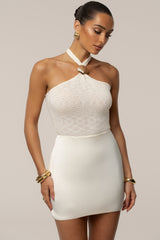 Ivory Sade Mini Skirt