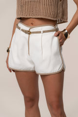 Ivory Sun Glow Shorts