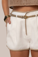 Ivory Sun Glow Shorts