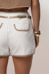 Ivory Sun Glow Shorts