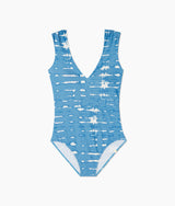 The Long Torso Ruched Backflip - Summer Tie Dye