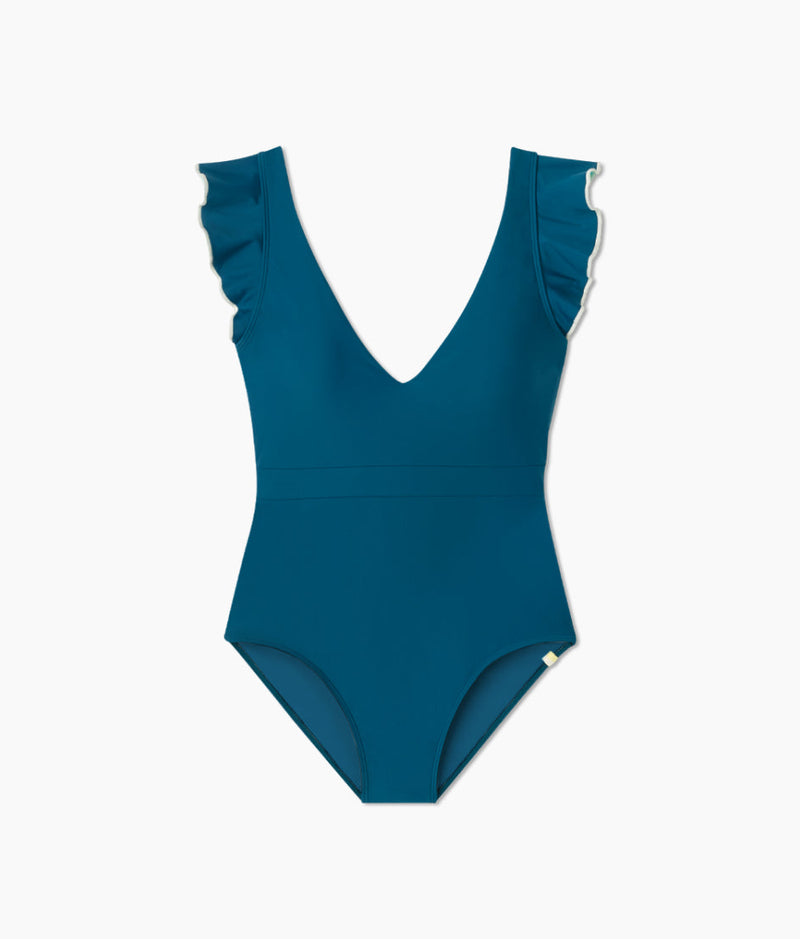The Ruffle Backflip - Seaglass & Seaweed
