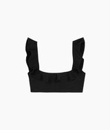 The Ruffle Seaway Square Neck Bikini Top - Sea Urchin