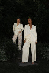Ivory Sunny Day Drawstring Pants