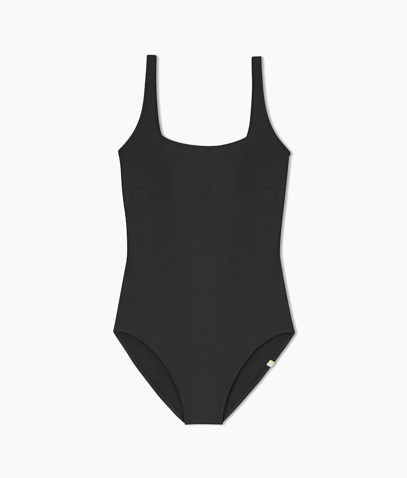 The Long Torso Seaway Square Neck One Piece - Sea Urchin