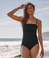 The DreamDrape Cinched Bandeau - Sea Urchin