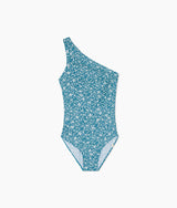The Long Torso Sidestroke - Meadow Floral in Mist