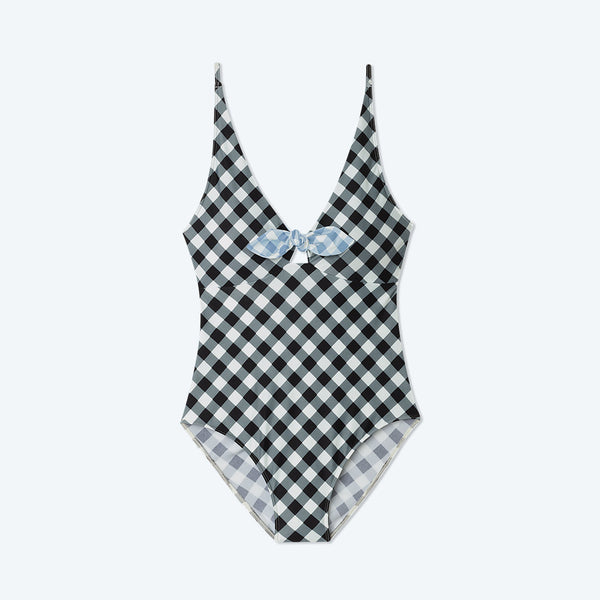 The Jetsetter - Gingham in Sea Urchin