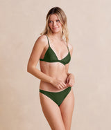The Low Rise Bikini Bottom - Olive