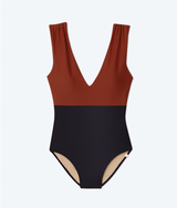 The Ruched Backflip - Amber & Sea Urchin