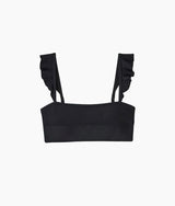 The Ruffle Oasis Bikini Top - Sea Urchin